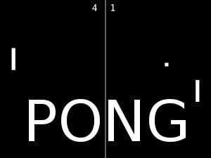 Screenshot of Pong